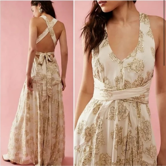 NWT BHLDN × Free People Wedding Dress - Picture 1 of 16